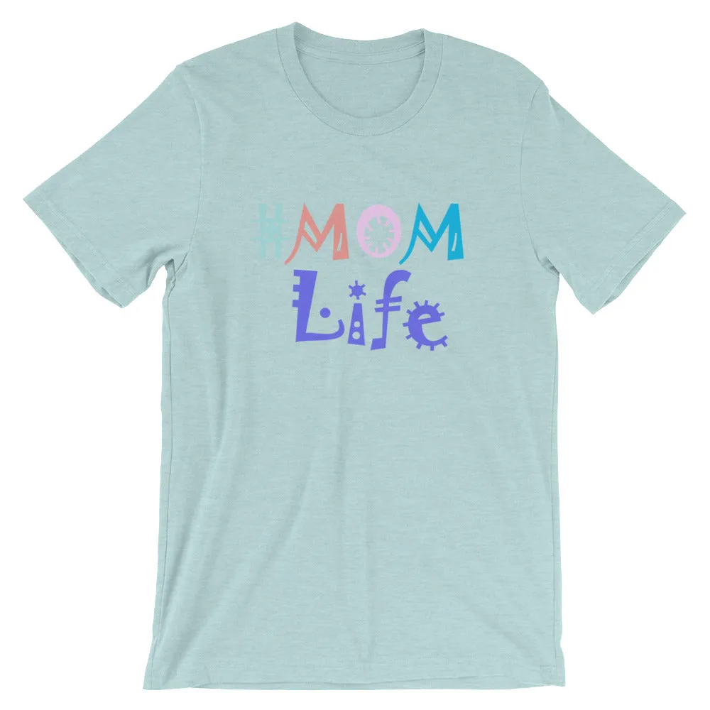 # Mom Life Cotton T-Shirt - Light Colors