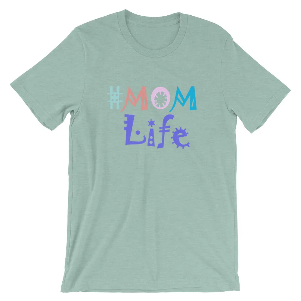 # Mom Life Cotton T-Shirt - Light Colors