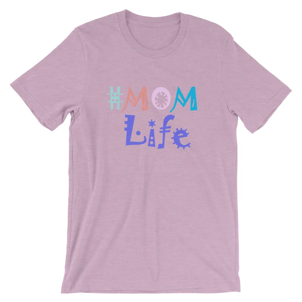 # Mom Life Cotton T-Shirt - Light Colors