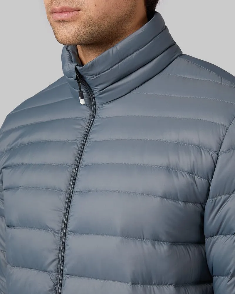 32 Degrees Men's Ultra-Light Down Packable Jacket | Layering | Zippered Pockets | Water Repellent