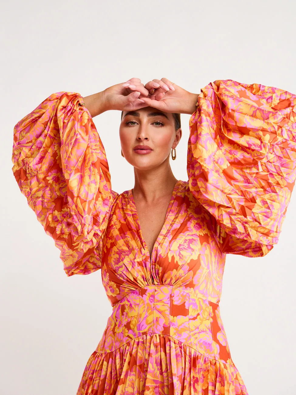 Acler Marion Dress in Summer Bloom