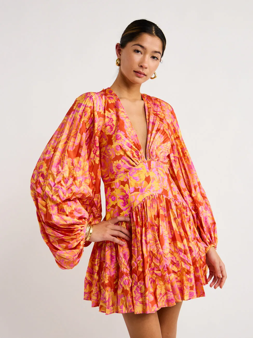 Acler Marion Dress in Summer Bloom
