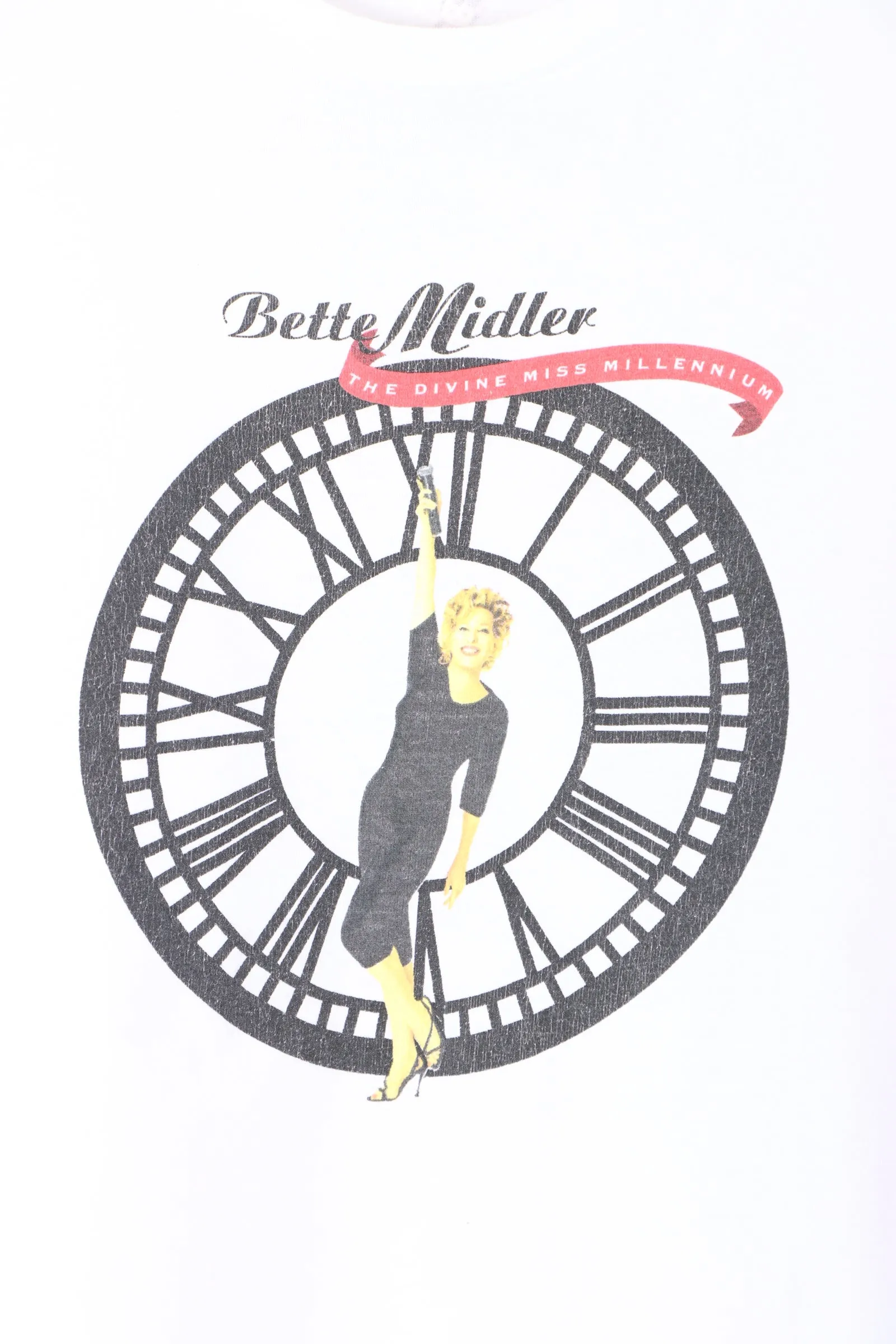 Better Midler 90s 'The Devine Miss Millennium' Single Stitch T-Shirt (XL)