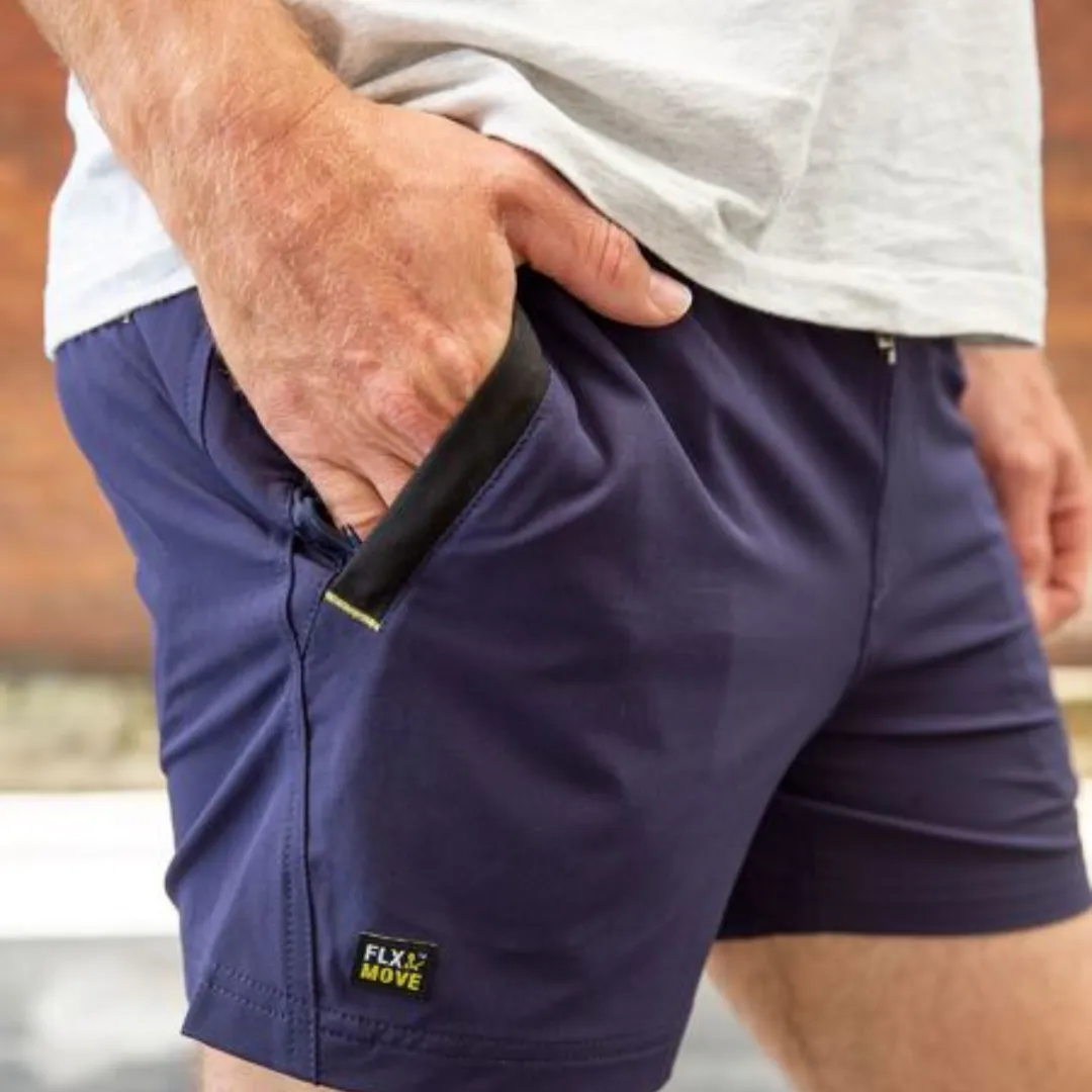 Bisley Unisex FLX & Move 4-Way Stretch Elastic Waist short BSH1331