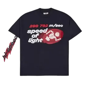 Broken Planet Long Sleeve T-Shirt 'Speed Of Light' - Midnight Black
