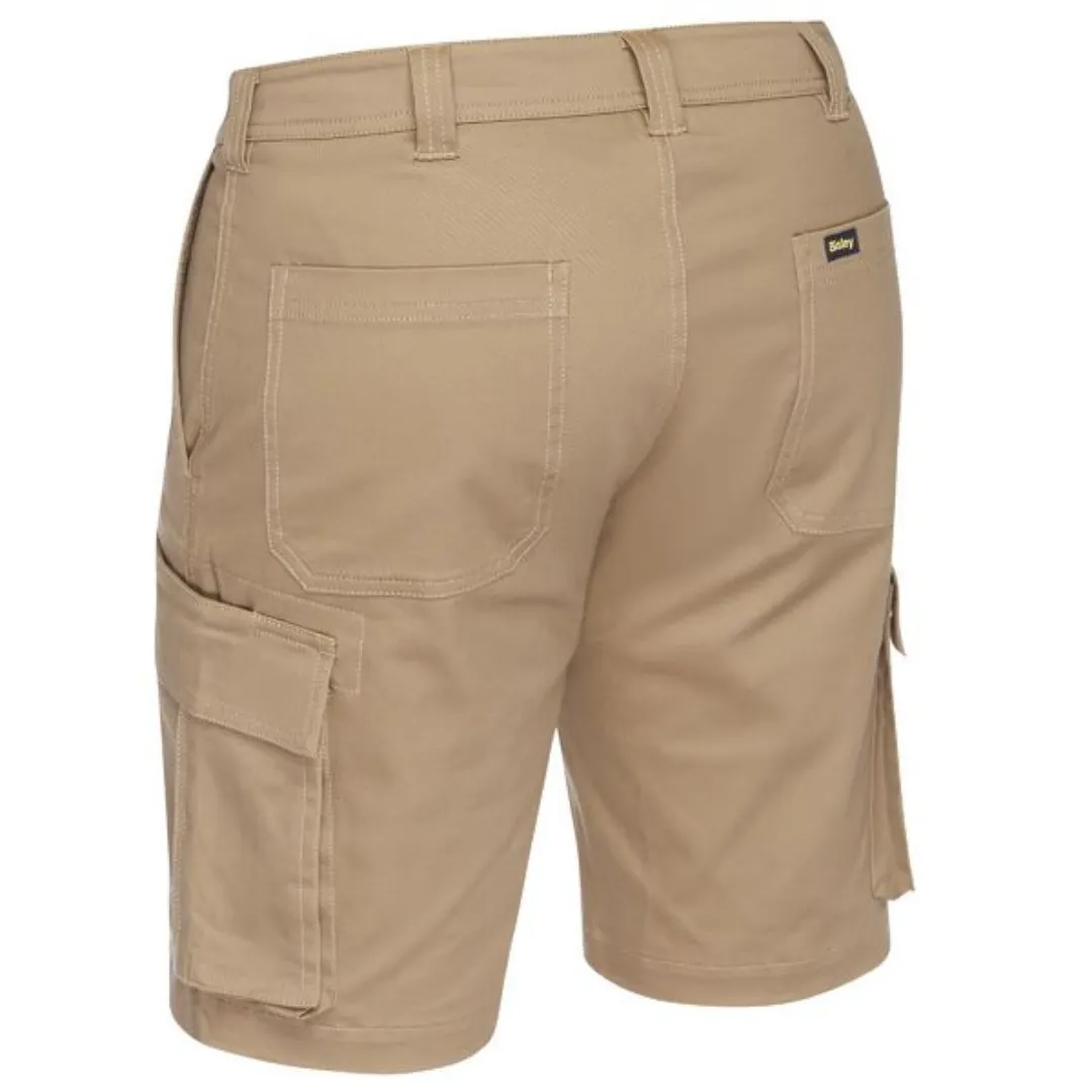 BSHC1008 Bisley Men's Stretch Cotton Drill Cargo Short BSHC1008*
