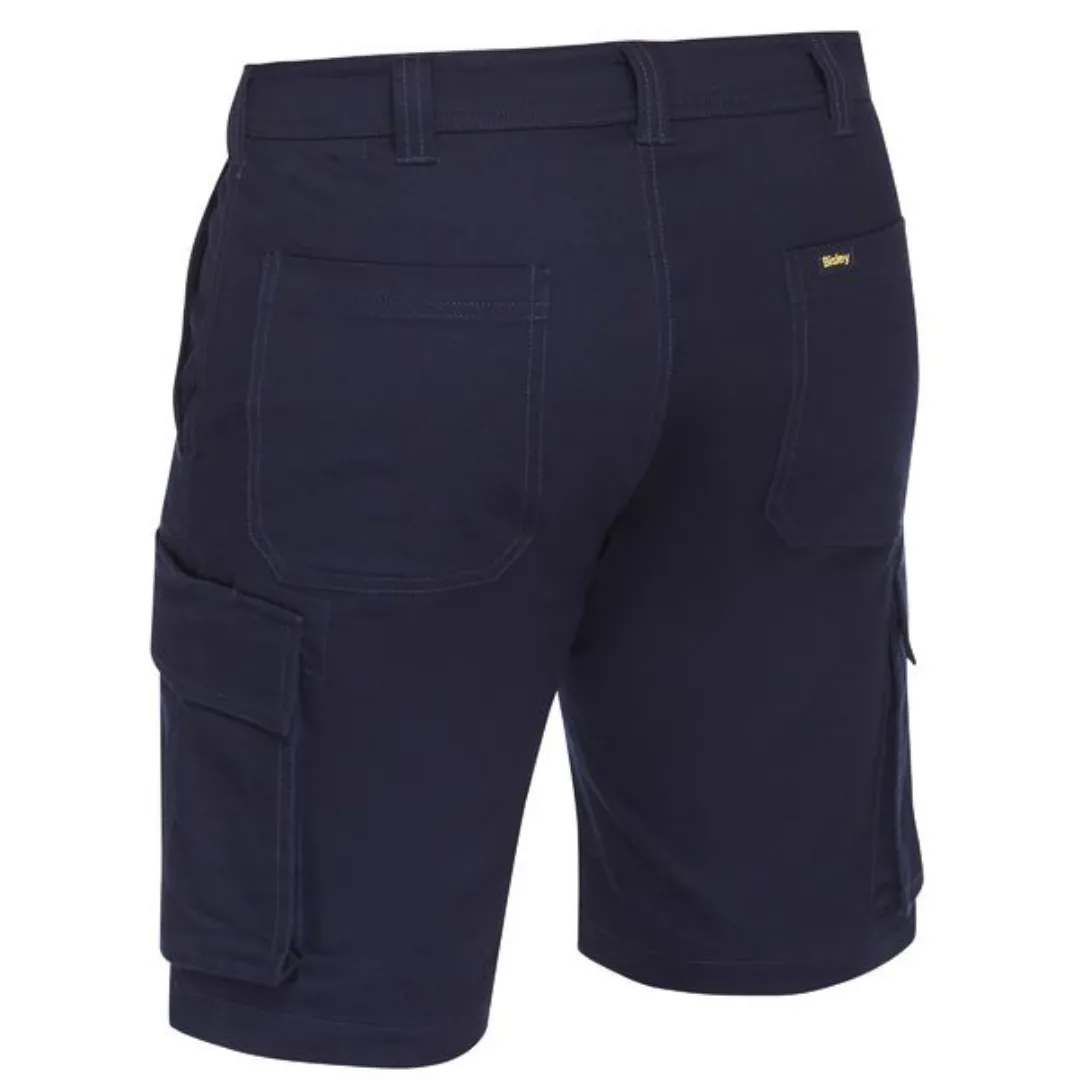 BSHC1008 Bisley Men's Stretch Cotton Drill Cargo Short BSHC1008*