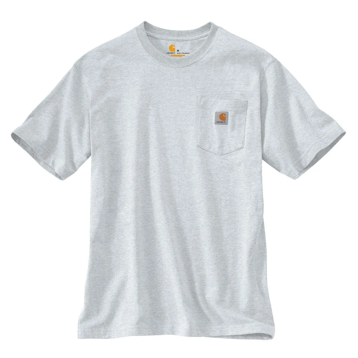 Carhartt Men's Ash Workwear Pocket S/S T-Shirt