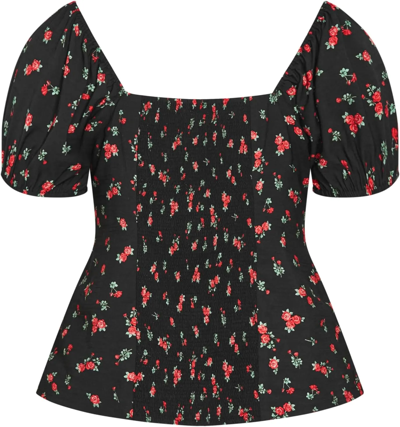 City Chic Women's Top-Daydreamer Print