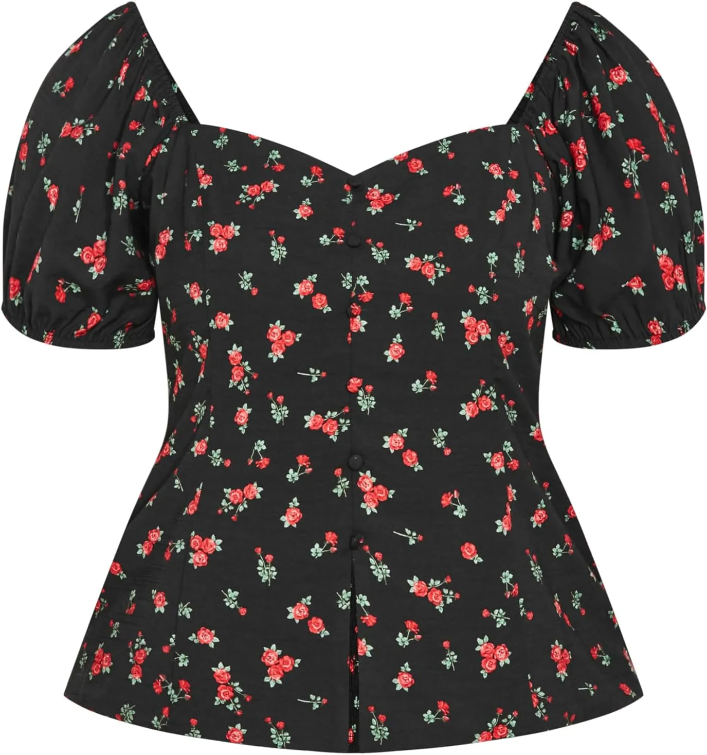 City Chic Women's Top-Daydreamer Print