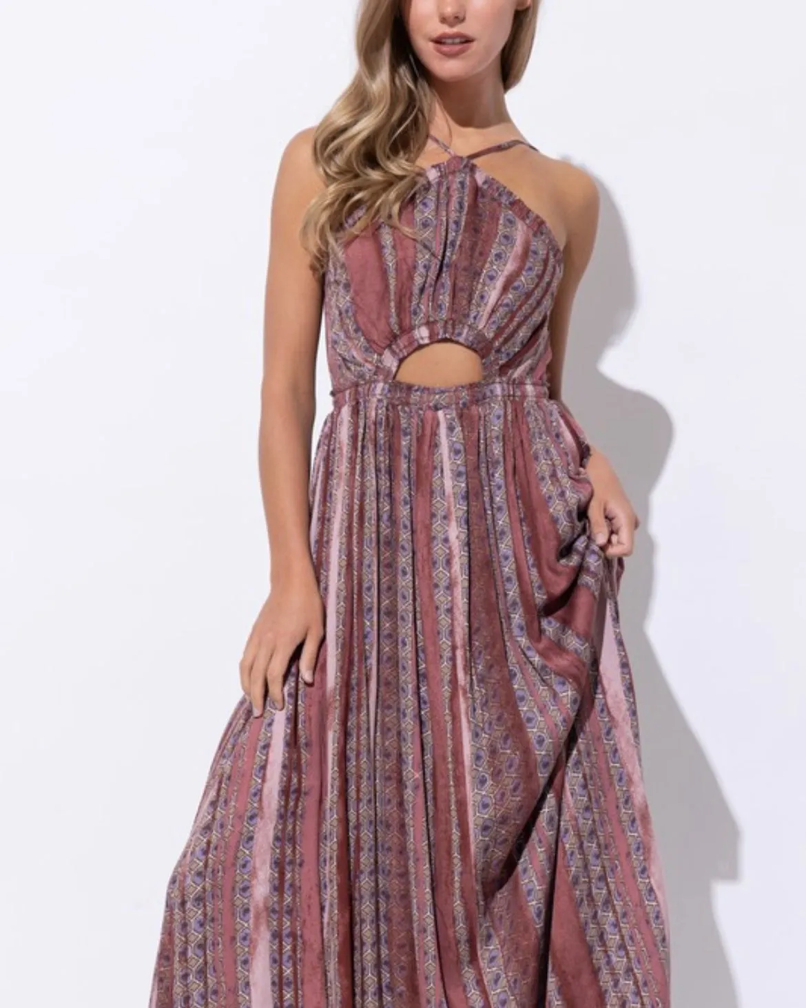 Coast Line Maxi Dress