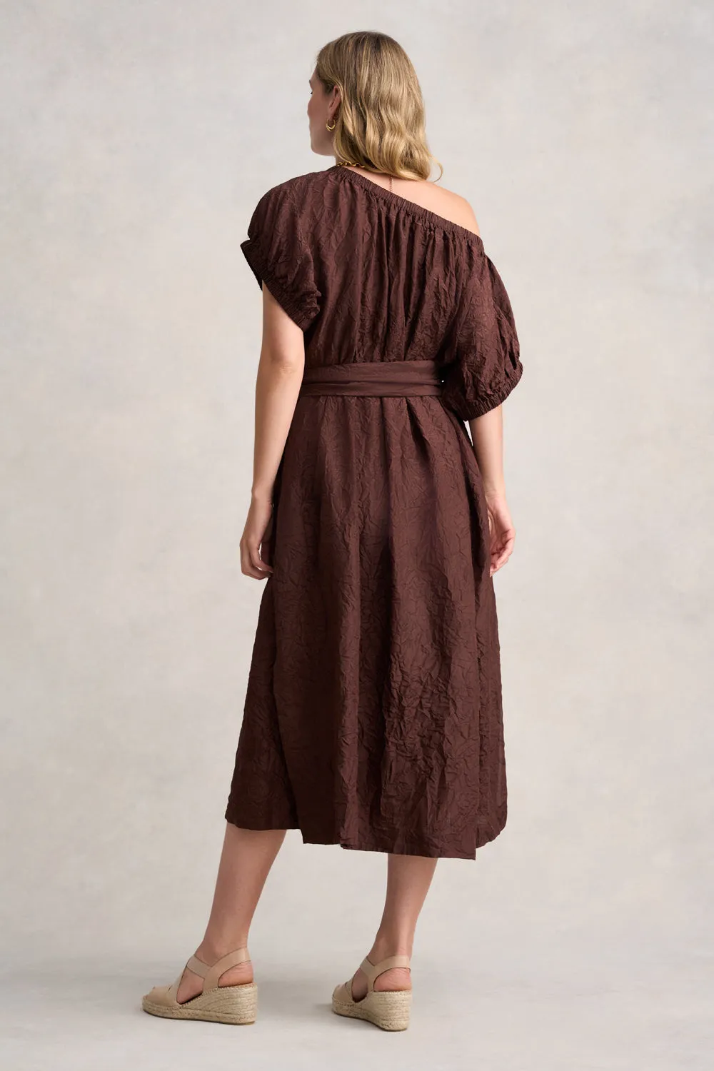 Crushed Silk Dress