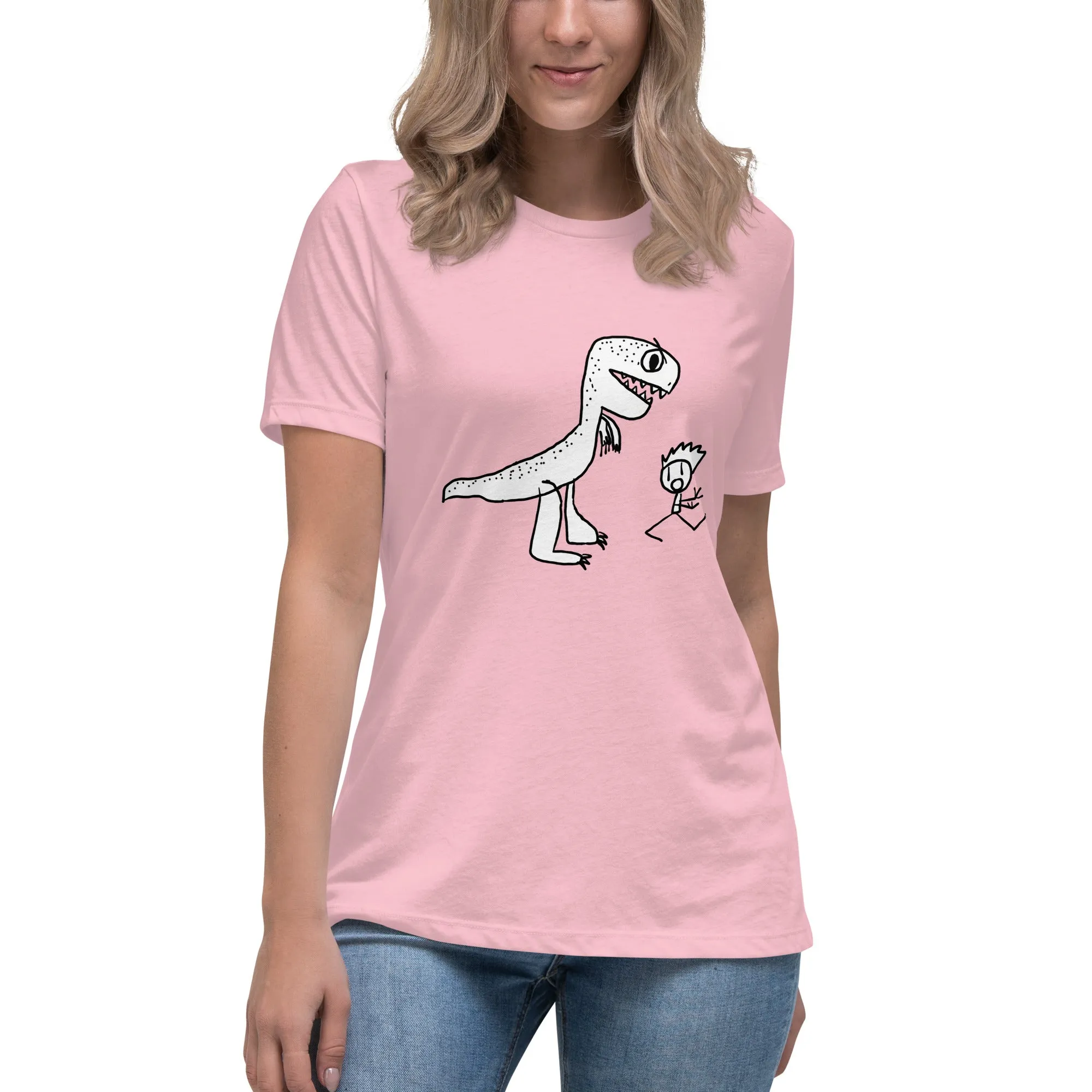 Dino Chase Women's Relaxed Tee
