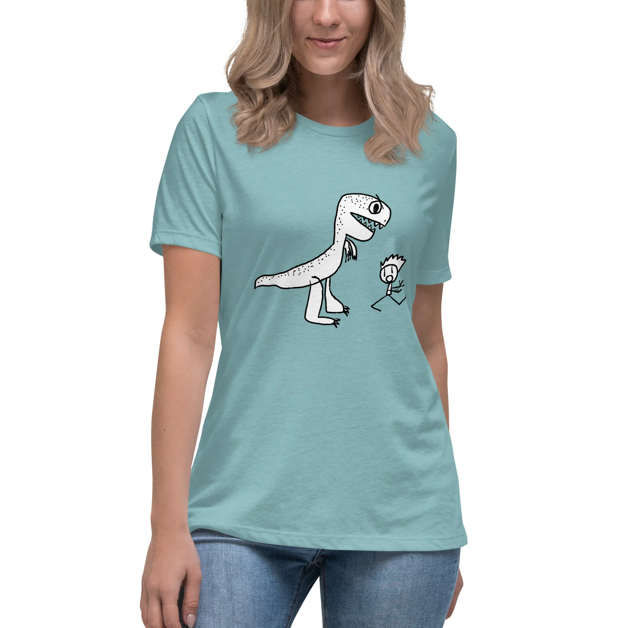 Dino Chase Women's Relaxed Tee