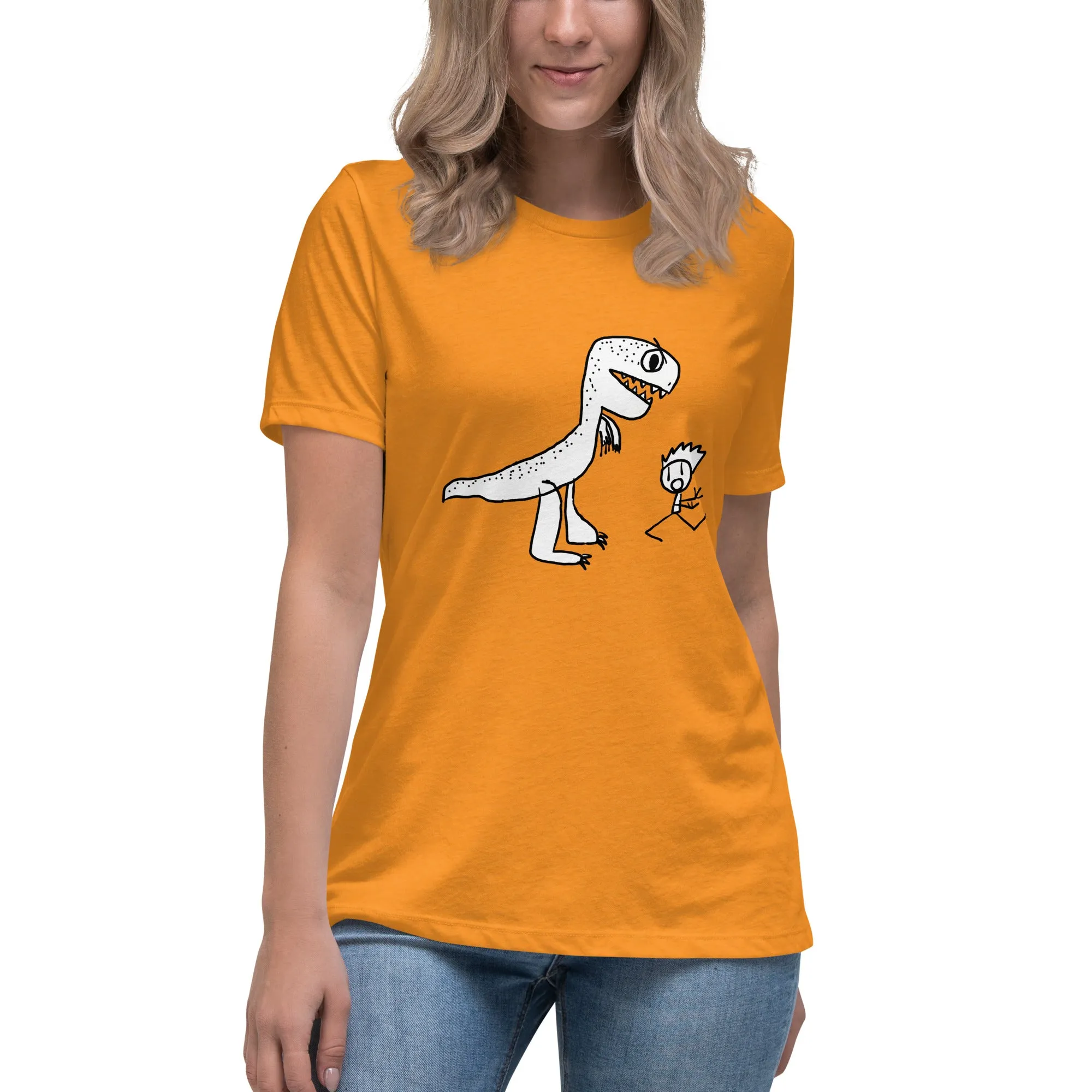 Dino Chase Women's Relaxed Tee