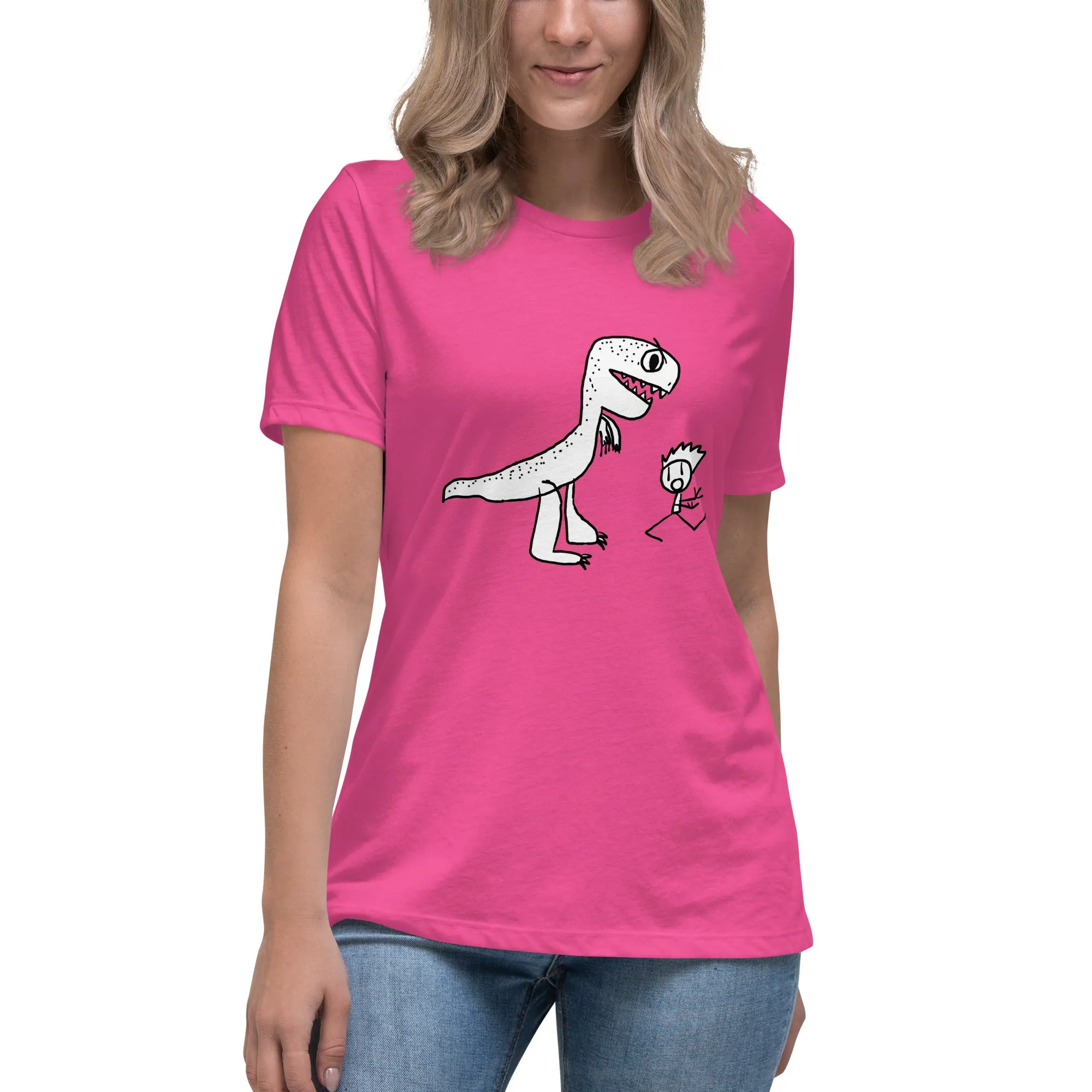 Dino Chase Women's Relaxed Tee
