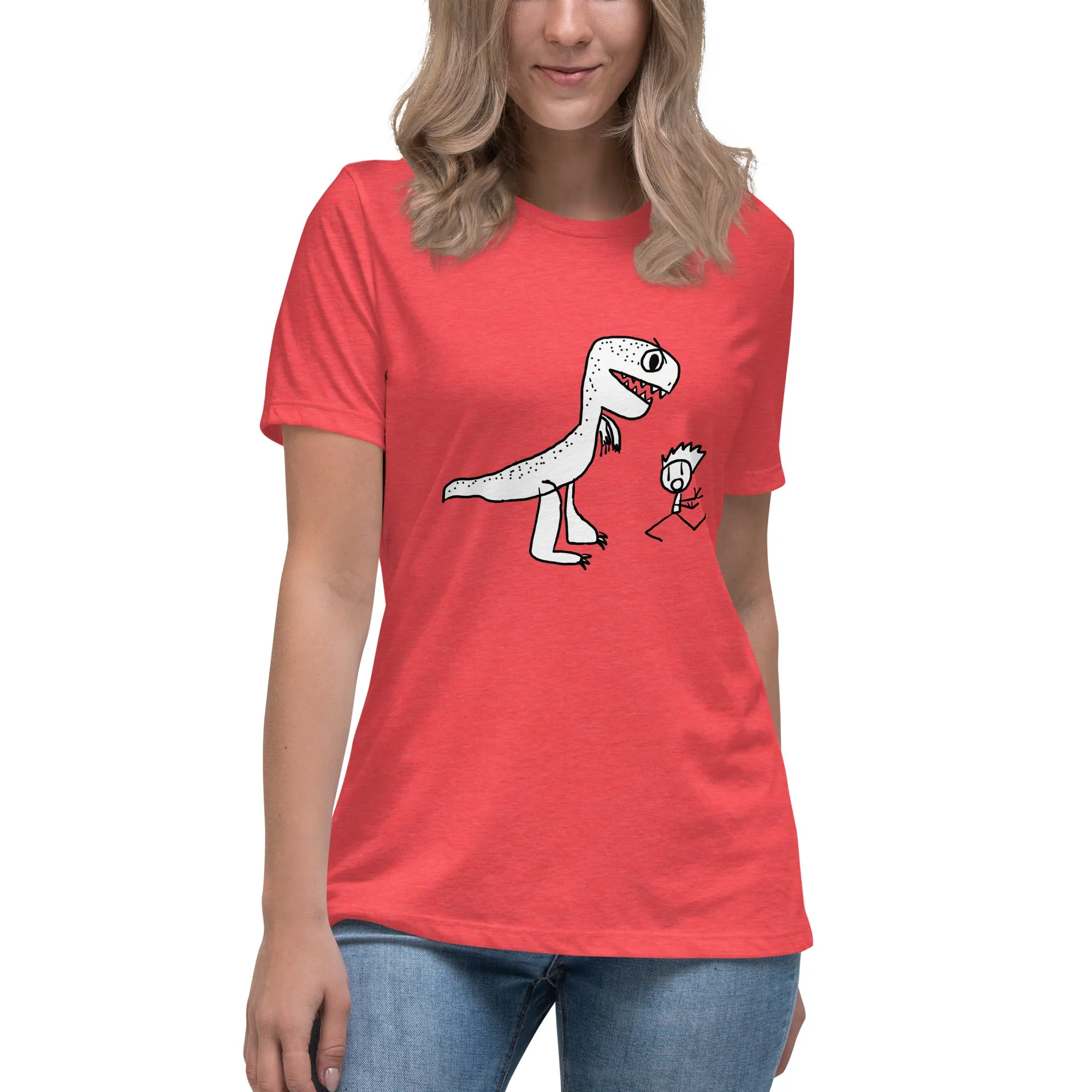 Dino Chase Women's Relaxed Tee