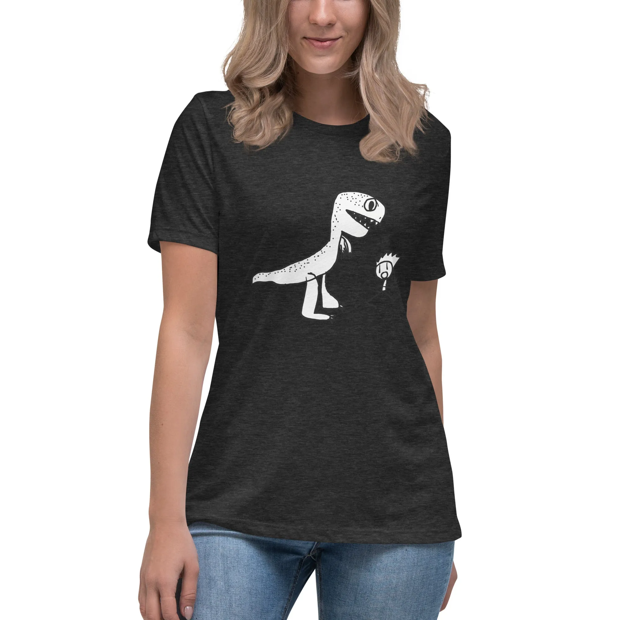 Dino Chase Women's Relaxed Tee