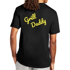 Grill Daddy Back Print Champion Men's T-shirt