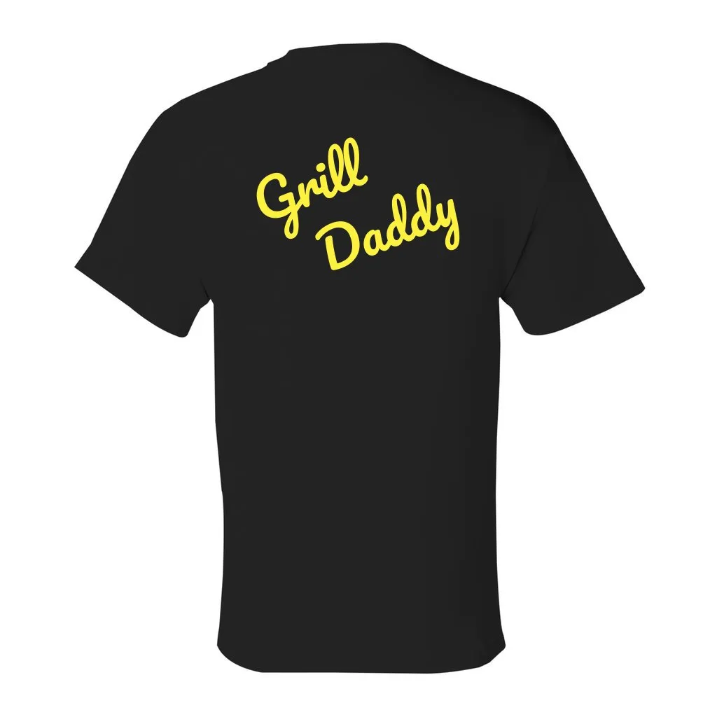 Grill Daddy Back Print Champion Men's T-shirt