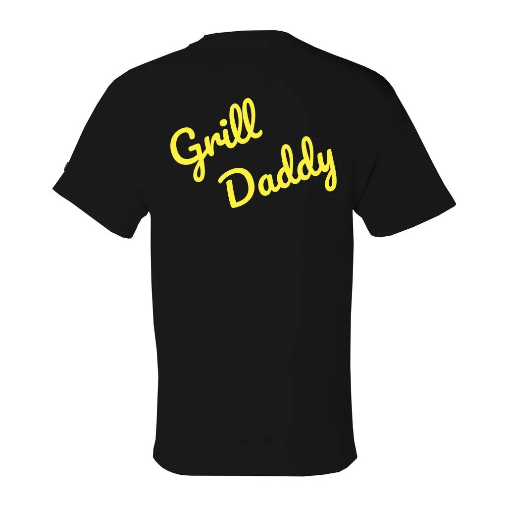 Grill Daddy Back Print Champion Men's T-shirt