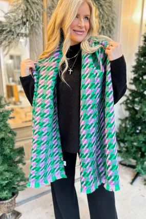 Honey Houndstooth Cozy Scarf *FINAL SALE*