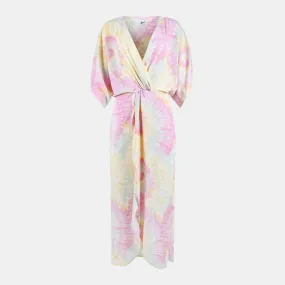 Joey Maxi Dress - Pink Sorbet Tie Dye