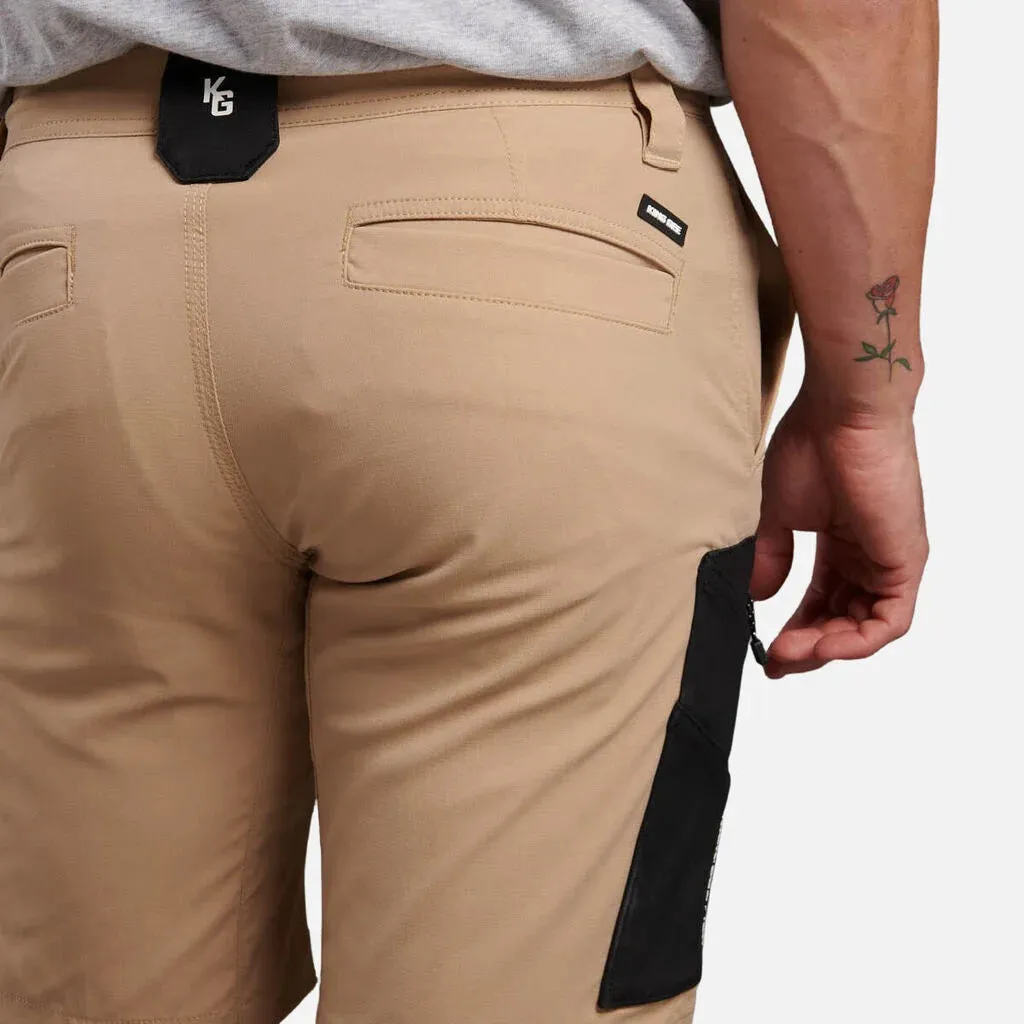 King Gee Men's Trademark Cargo Short K17019 - Sandstorm