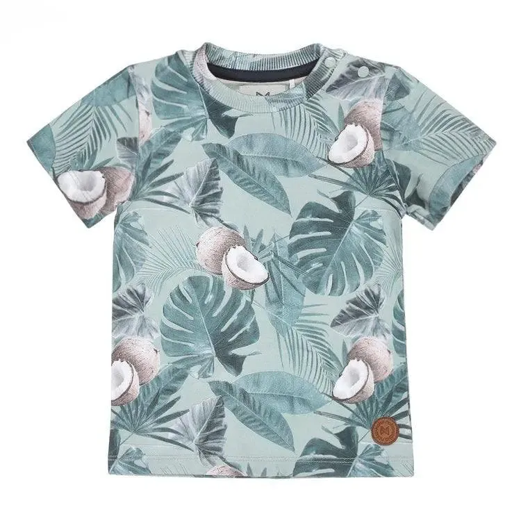 Koko Noko Boys T-shirt Light Green Coconut | Koko-Noko