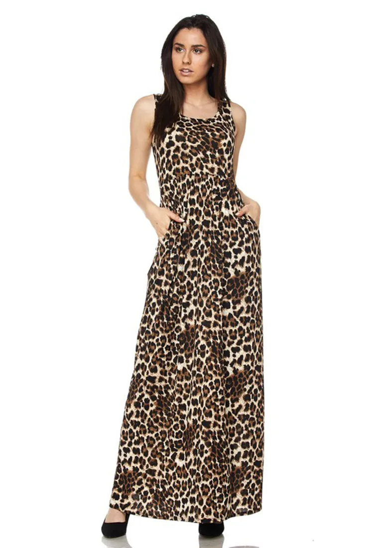 Leopard Maxi Dress