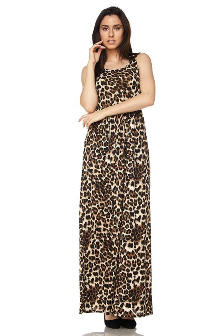 Leopard Maxi Dress