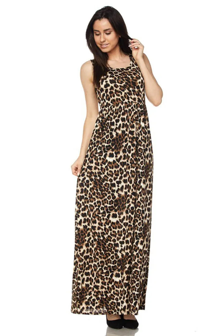 Leopard Maxi Dress