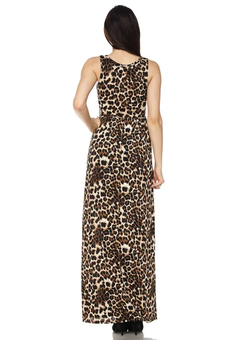 Leopard Maxi Dress