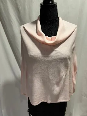 light weight poncho- light pink