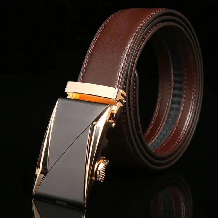 Modern Minimalist Buckle Leather Belt