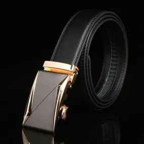 Modern Minimalist Buckle Leather Belt