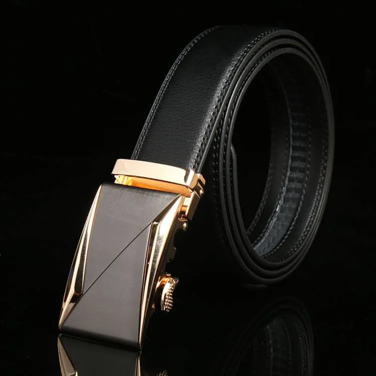 Modern Minimalist Buckle Leather Belt