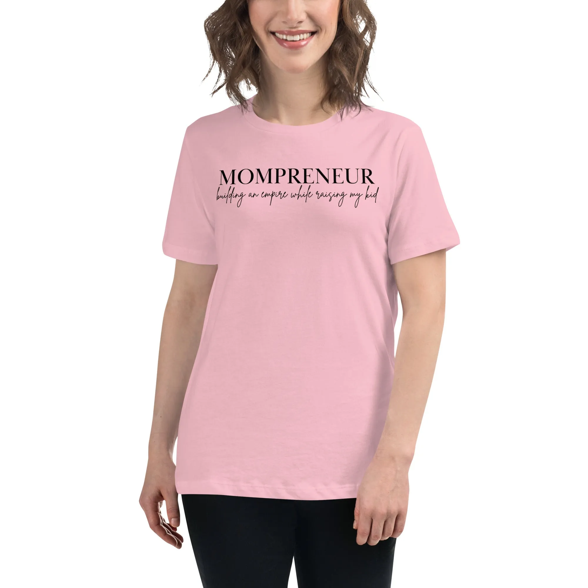 Mompreneur w/Kid Relaxed T-Shirt