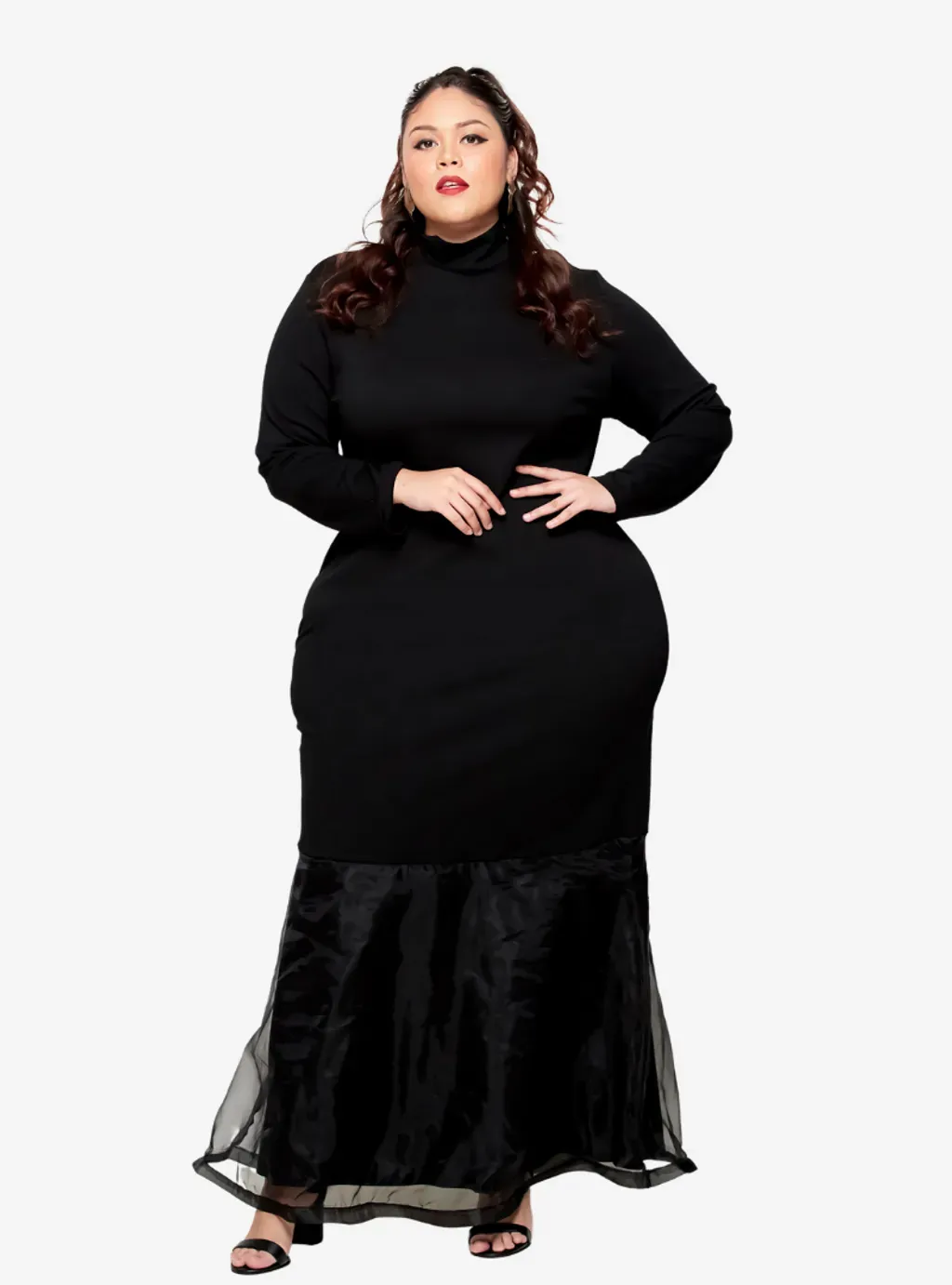 Ms Lana Organza Maxi Dress