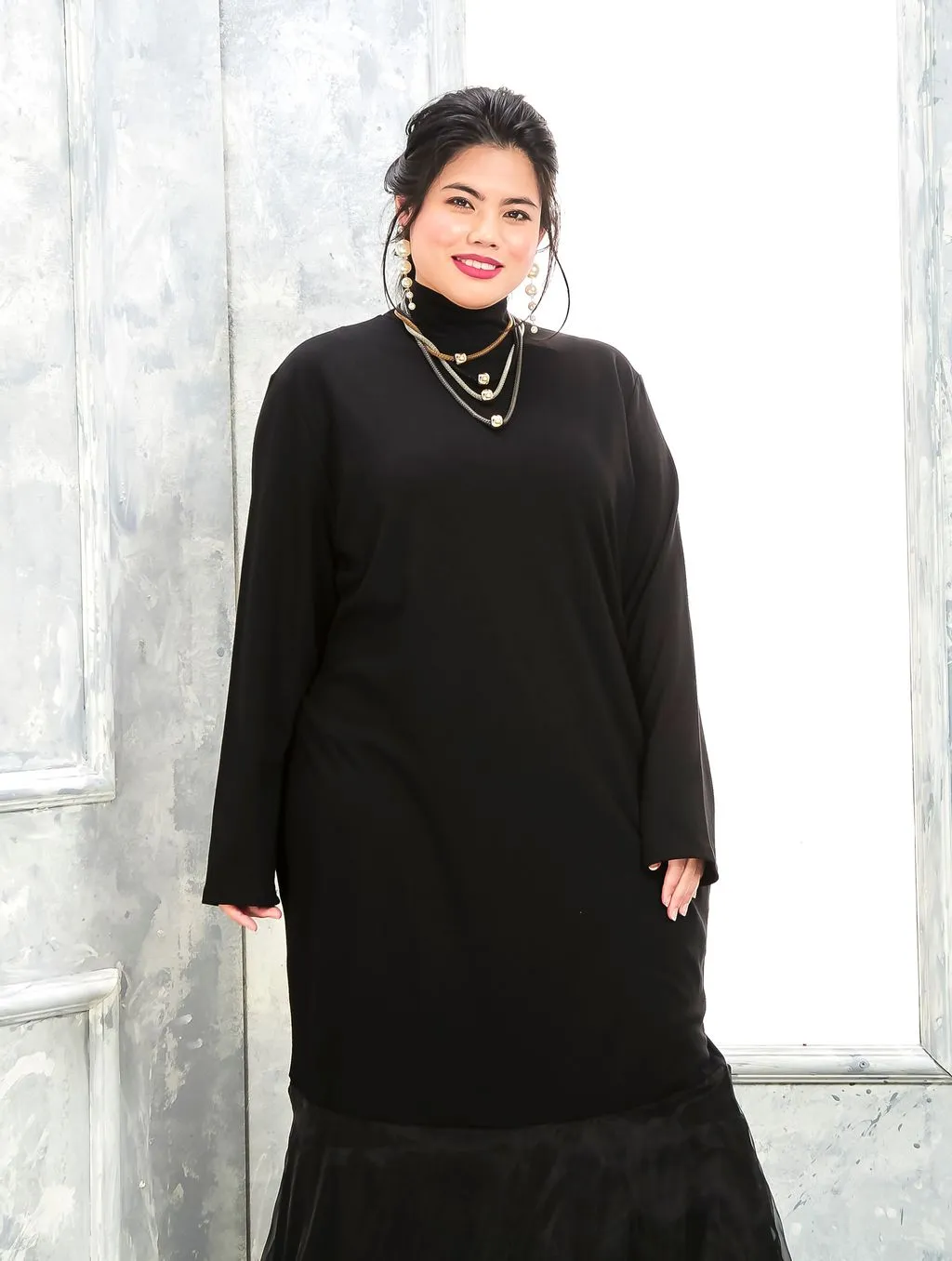 Ms Lana Organza Maxi Dress