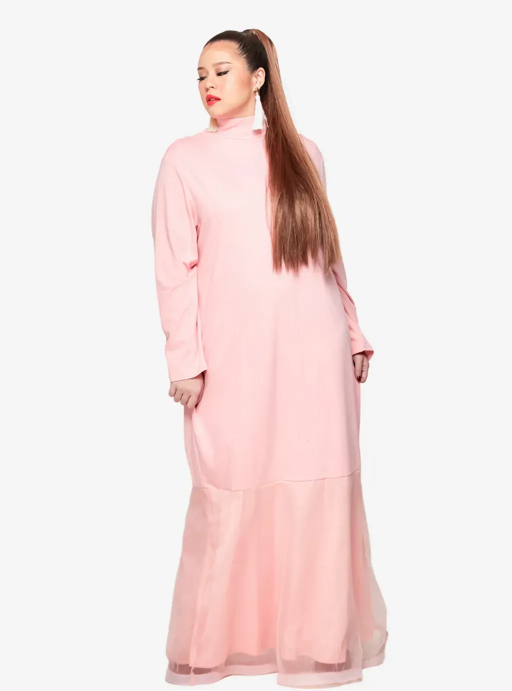 Ms Lana Organza Maxi Dress
