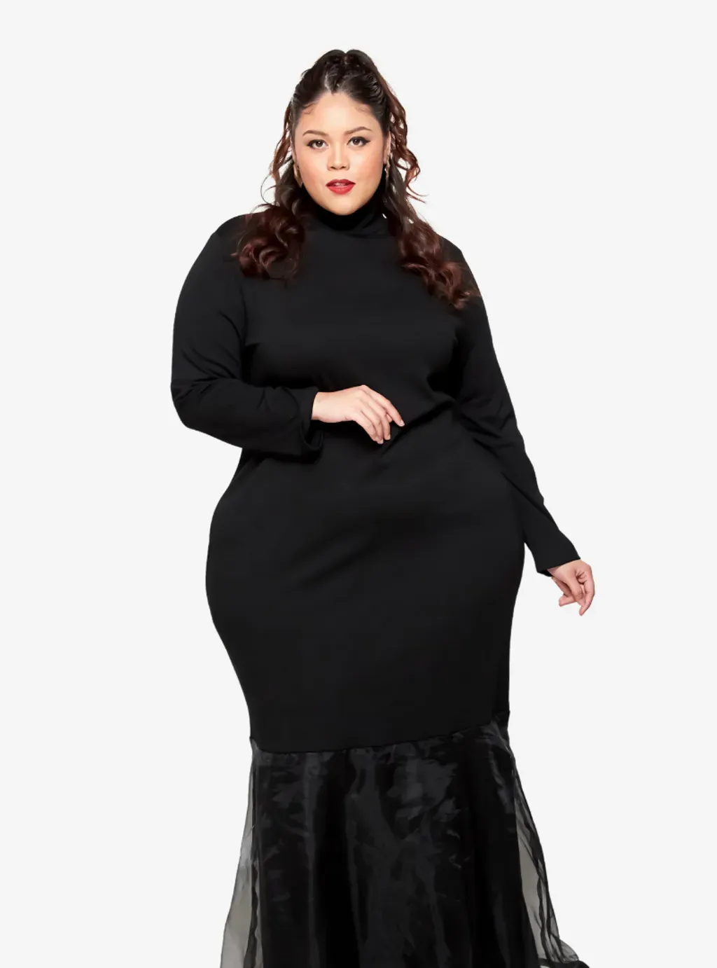 Ms Lana Organza Maxi Dress