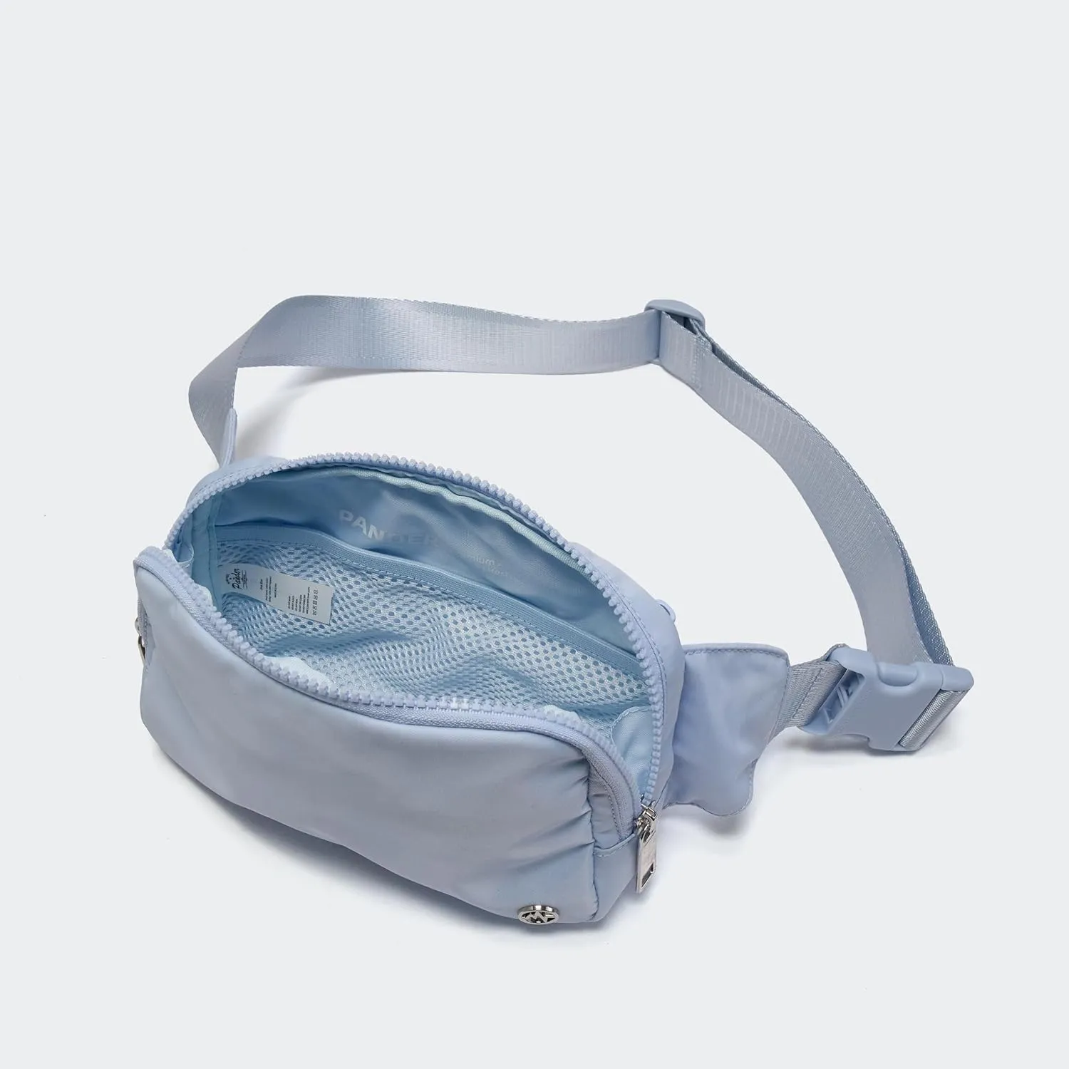 Pander Belt Bag Large 2L, Waterproof Everywhere Fanny Pack Purse for Women and Men with Adjustable Strap.