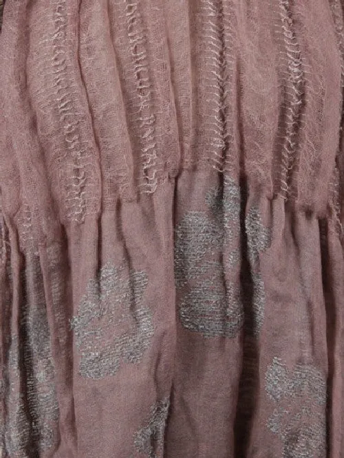 Printed Crinkle Scarf
