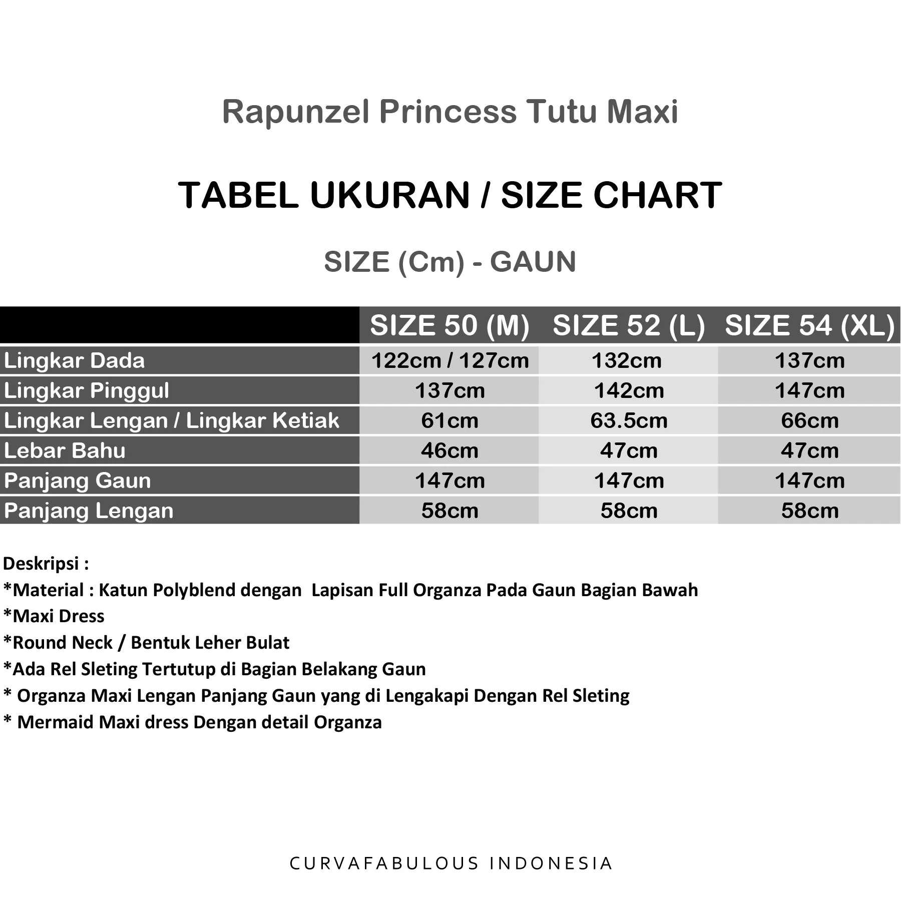 Rapunzel Princess Tutu Maxi Dress