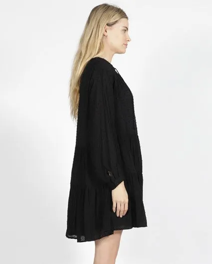 Relaxed Black Dress by SASS
