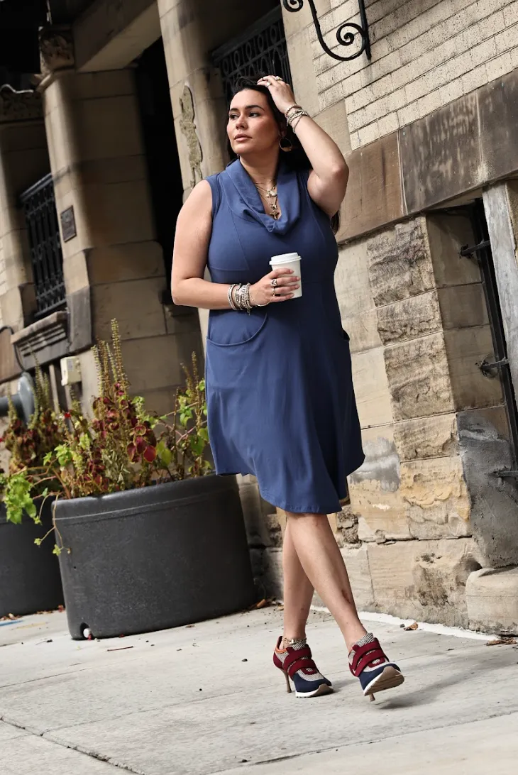 Relaxed Signature Dress