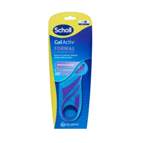 Scholl Gel Activ Formal Insoles Large