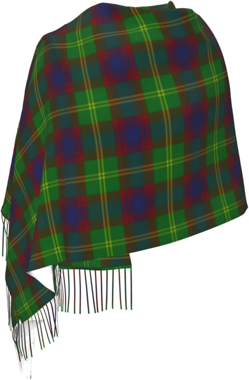 Scottish Clan Guthrie Tartan Plaid Imitation Cashmere Tassel Scarf Winter Scarf Autumn Softest Classic Warm
