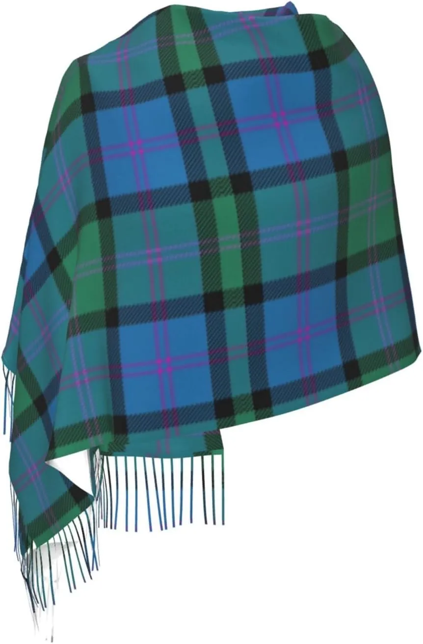 Scottish Clan Guthrie Tartan Plaid Imitation Cashmere Tassel Scarf Winter Scarf Autumn Softest Classic Warm